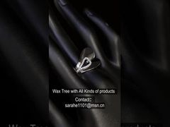 Błyszczące pierścionki ze srebra 925 CZ o promienistym kształcie gruszki