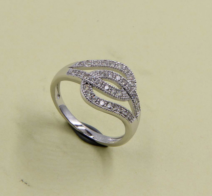 Radiant Cut Pear CZ Pierścienie w czystej srebrze 925 Kamień Rozmiar 1,0-2,0 mm wygrawerowany pierścień srebrny srebrne pierścienie modne