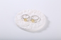 Wieczne pierścionki zaręczynowe Promienne cięcie 2.3g Pierścionki ze srebra próby 925 dla kobiet