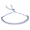 Regulowana biżuteria S925 Bransoletki z łańcuchem przesuwnym Bransoletka tenisowa dla kobiet