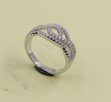 Srebro Main 925 Srebro CZ Pierścienie do biżuterii lub dekoracji srebrne pierścień miłosny damskie pierścienie srebrne Cool Ring