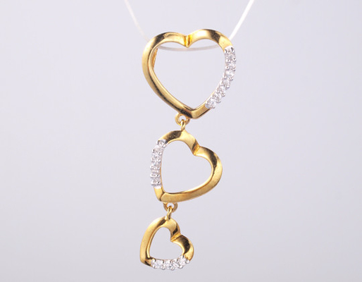 18K Złoto Muslim 46cm Geometryczny Okrągły Wielki Naszyjnik Muzułmański Zirkon w 925 Sterling Srebrny