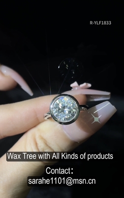 Okrągły Moissanite Diament Małe 925 Srebrne pierścienie CZ z szerokością pasma 2-3 mm i kształt Chevron Vintage srebrne pierścienie Sterling srebrne pierścienie obietnicy damskie srebrne pierścienie srebrne pierścienie 925