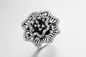AAA Grade 925 Srebrne pierścionki CZ 9,8g Srebrny zestaw zaręczynowy z okrągłym cięciem