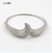 9.57g 925 Sterling Silver Bracelets Inverted Triangle Crown Bracelets Bracelets
