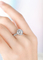 0,5 ct 0,28 ct 18-karatowe złote pierścionki z diamentami 2,9 g Edwardian Pierścionki zaręczynowe klastrowe