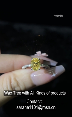 Owalny Moissanite Diament 925 Srebrny CZ Pierścień zaręczynowy z kamieniem Rozmiar 1.0-1.5-2.0 mm Unikalne pierścienie srebrne